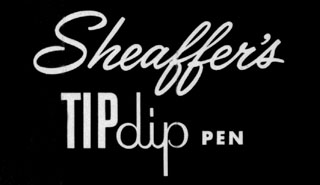 Sheaffer Cadet Fountain Pen (1953-63) - Blue, Tip Dip, Fine F1 Steel Nib  (Excellent, Restored) - Peyton Street Pens